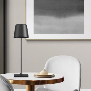 Tower 3W 3000K Günışığı Siyah Renk IP44 LED Masa Lambası