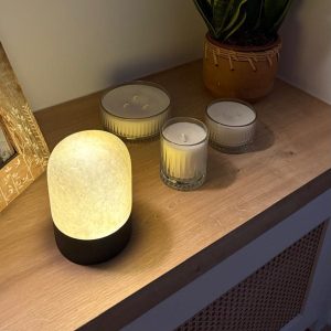 Mermer Şarjlı Masa Lambası